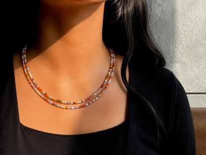 Stone Beads Double Layer Mala