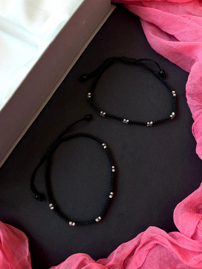 Butterfly Motif Thred Anklet