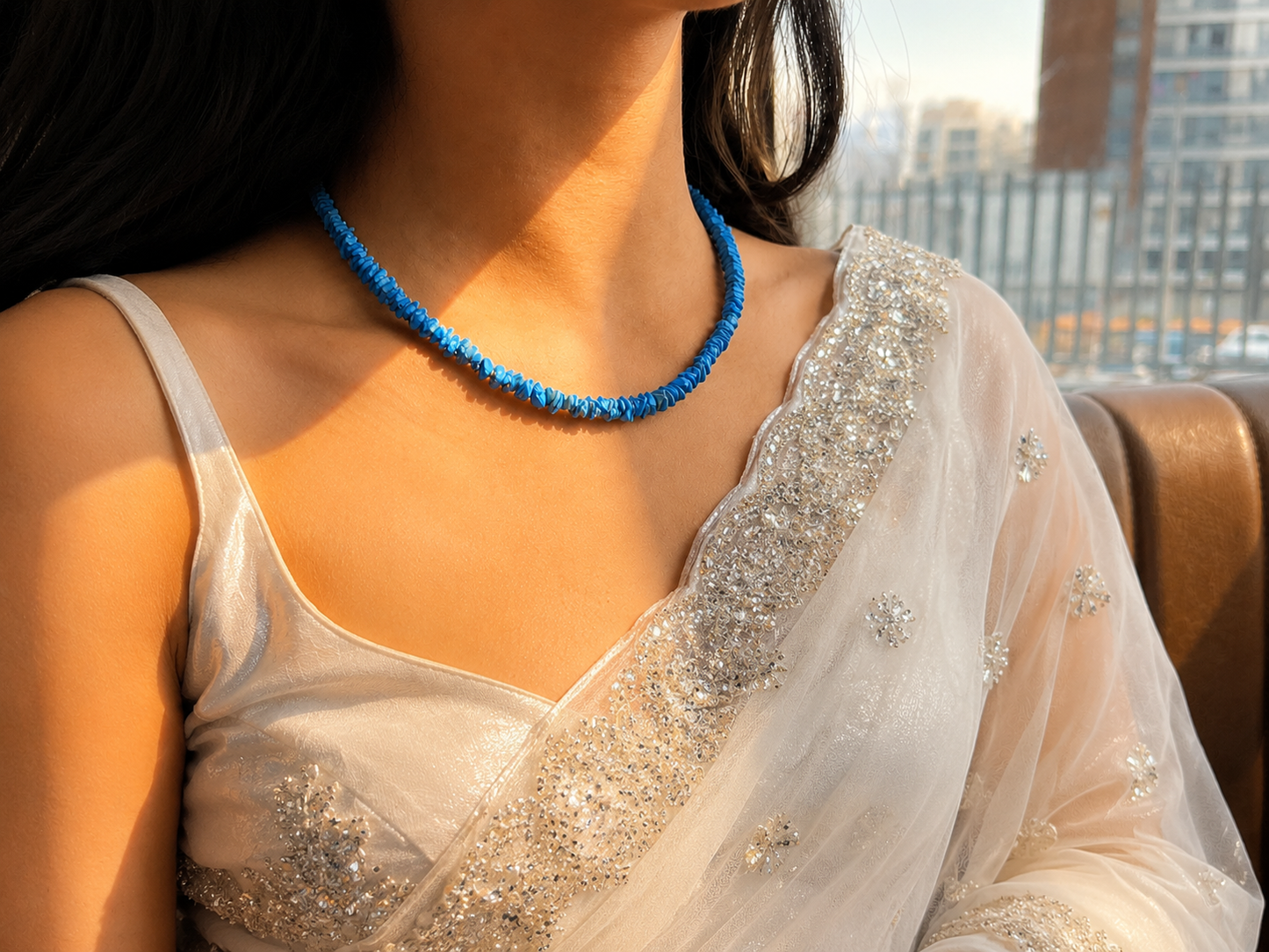 Natural Stone Single Layer Mala