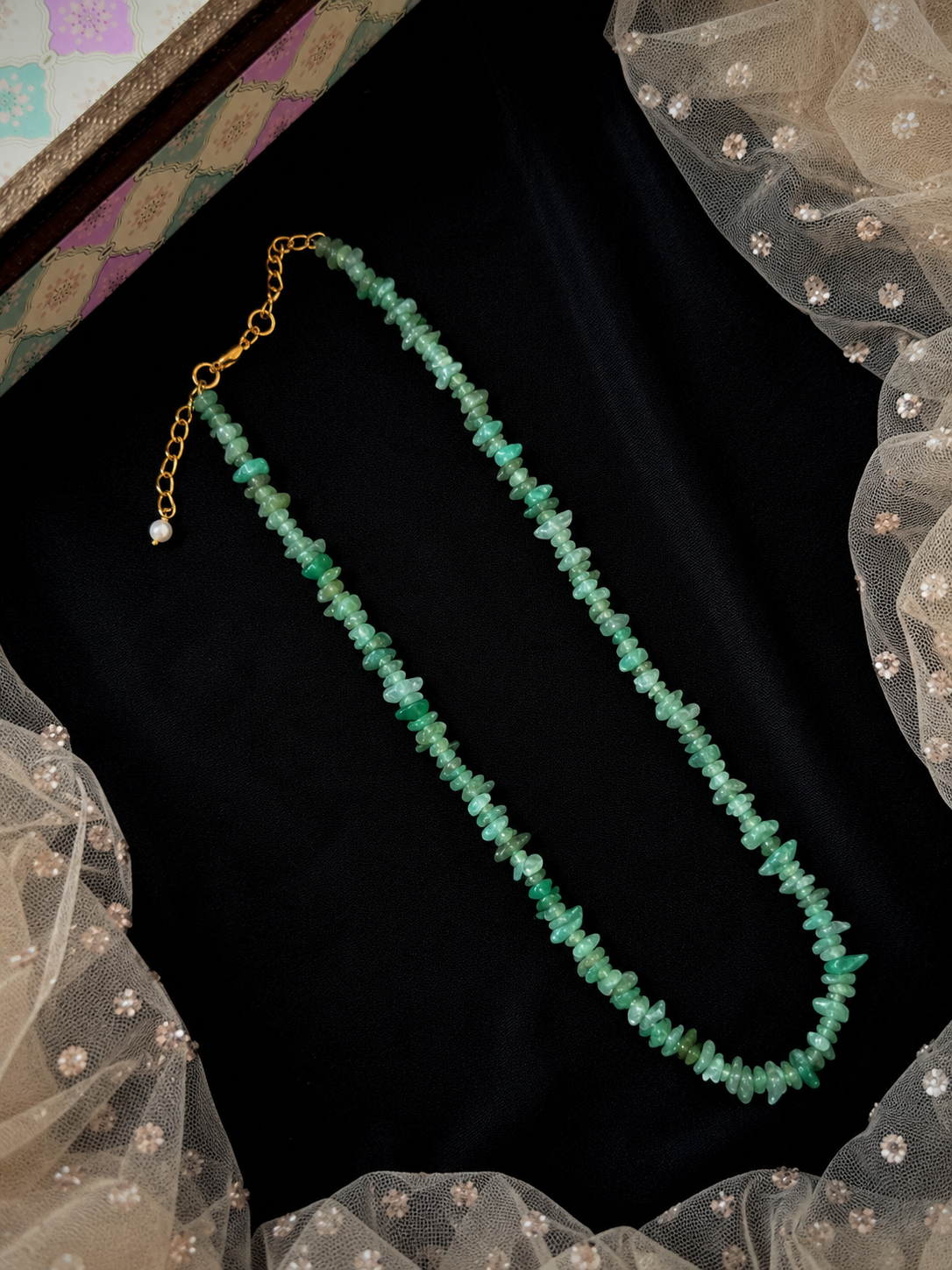 Natural Stone Single Layer Mala