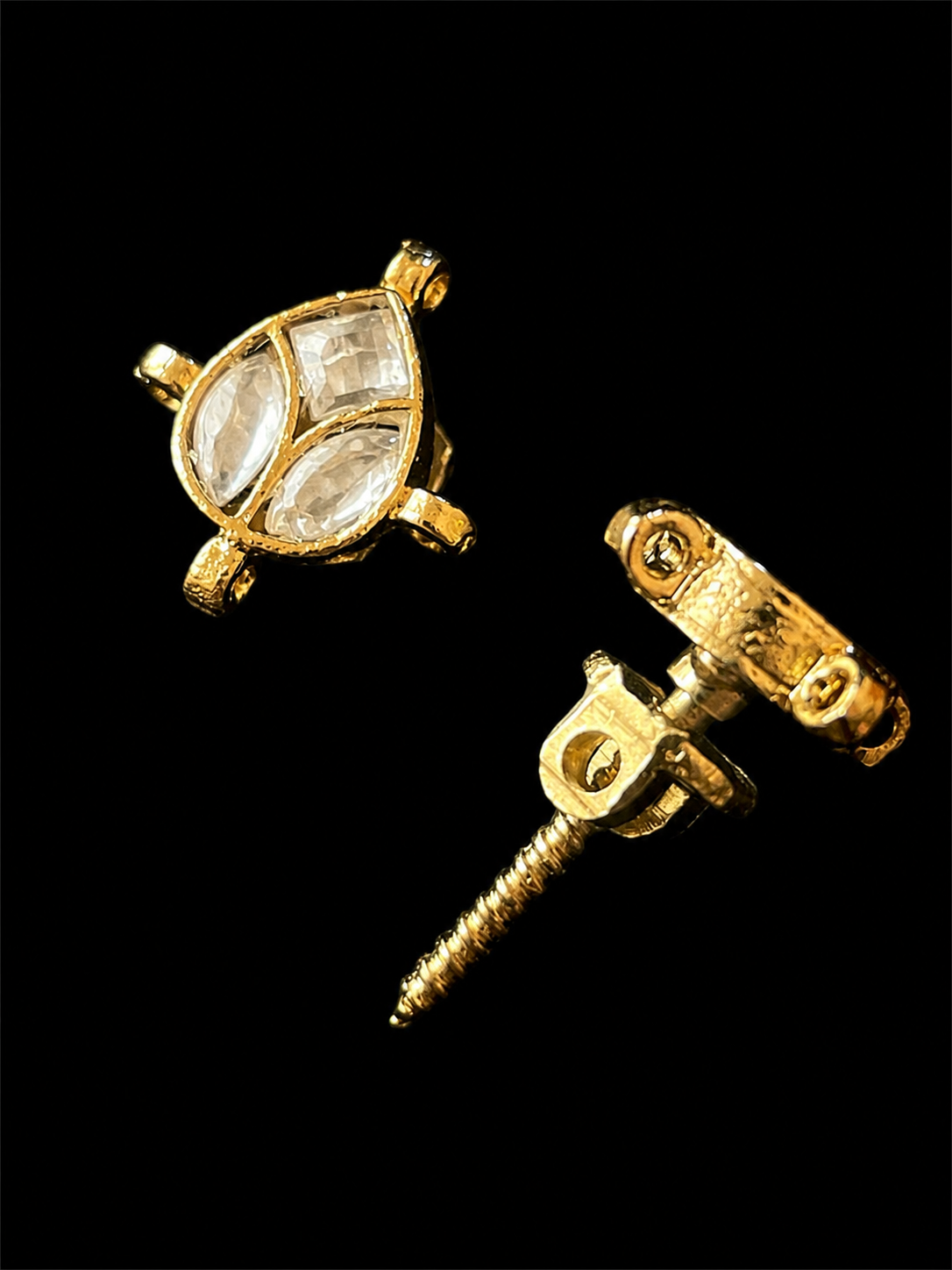 Pachi Kundan small stud Earring