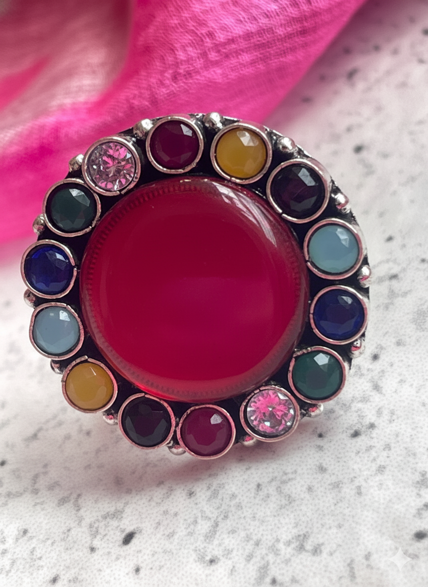Monalisa Stone Partywear Trendy Ring