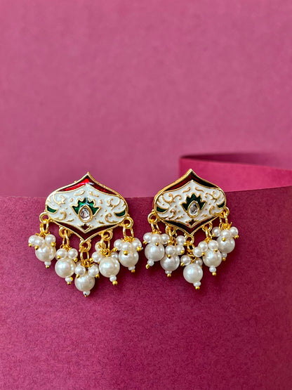 Meenakari Ethnic Stud Earring