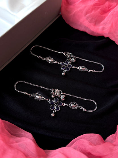 Monailsa Stone Silver Replica Anklet