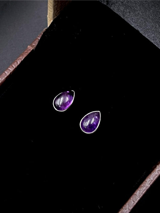 Semi Precious Stone 92.5 Silver Stud Earring