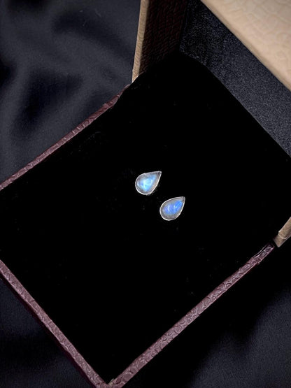 Semi Precious Stone 92.5 Silver Stud Earring