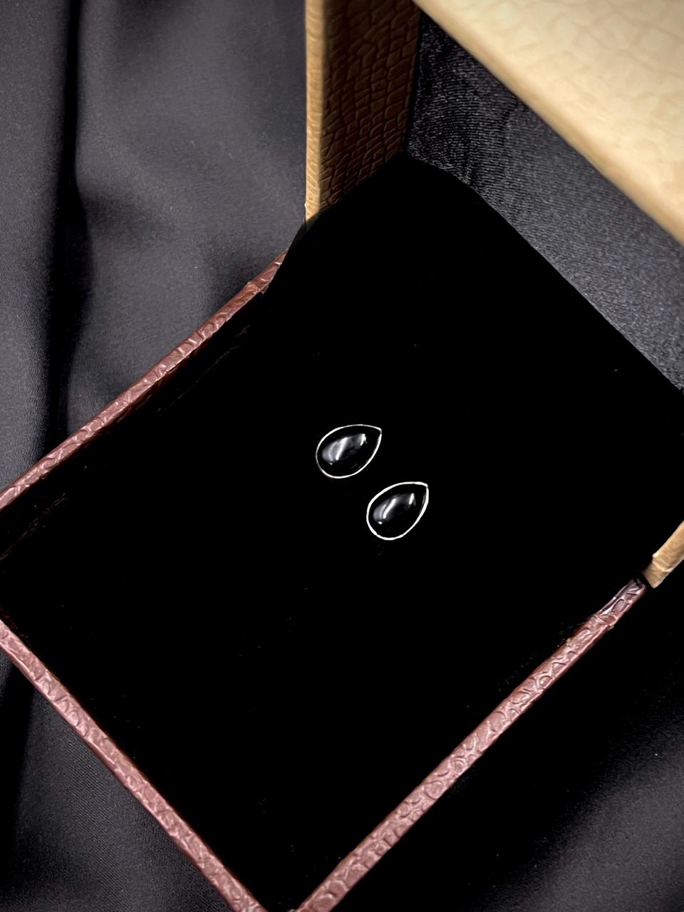 Semi Precious Stone 92.5 Silver Stud Earring