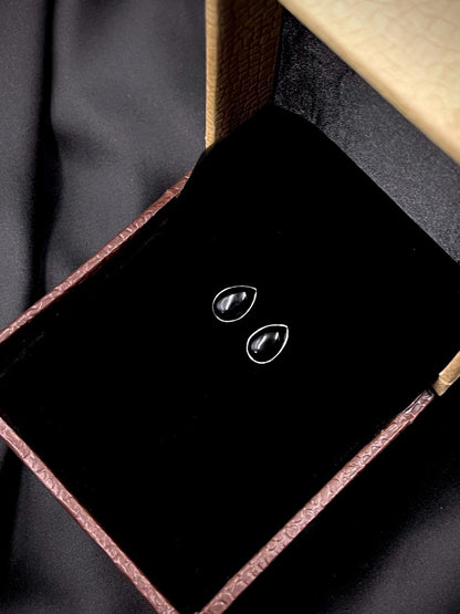 Semi Precious Stone 92.5 Silver Stud Earring