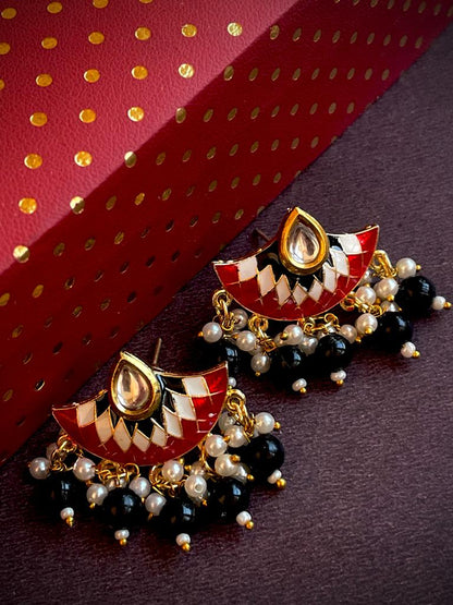 Meenakari Handmade Ethnic Trandy Small Stud Earring