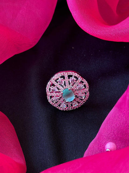 AD Stone Partywear Ring