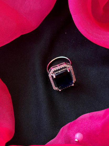 AD Stones Partywear Ring