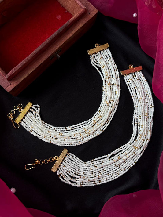 Multi Layered Cheer Anklet set