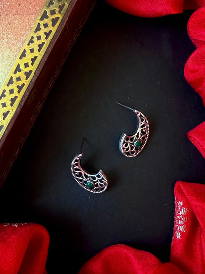 Silver Replica Geometrical Earring