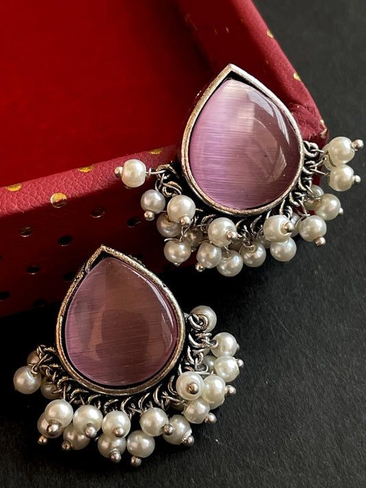 Monalisa Stone Stud Earring