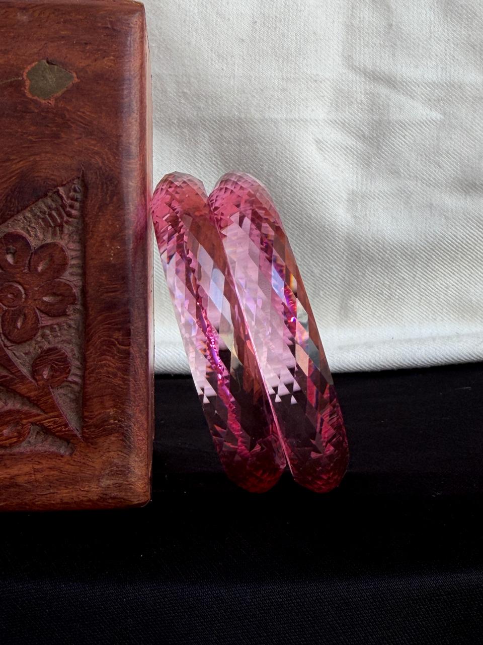 Acrylic Diamond Cut Jelly Kada