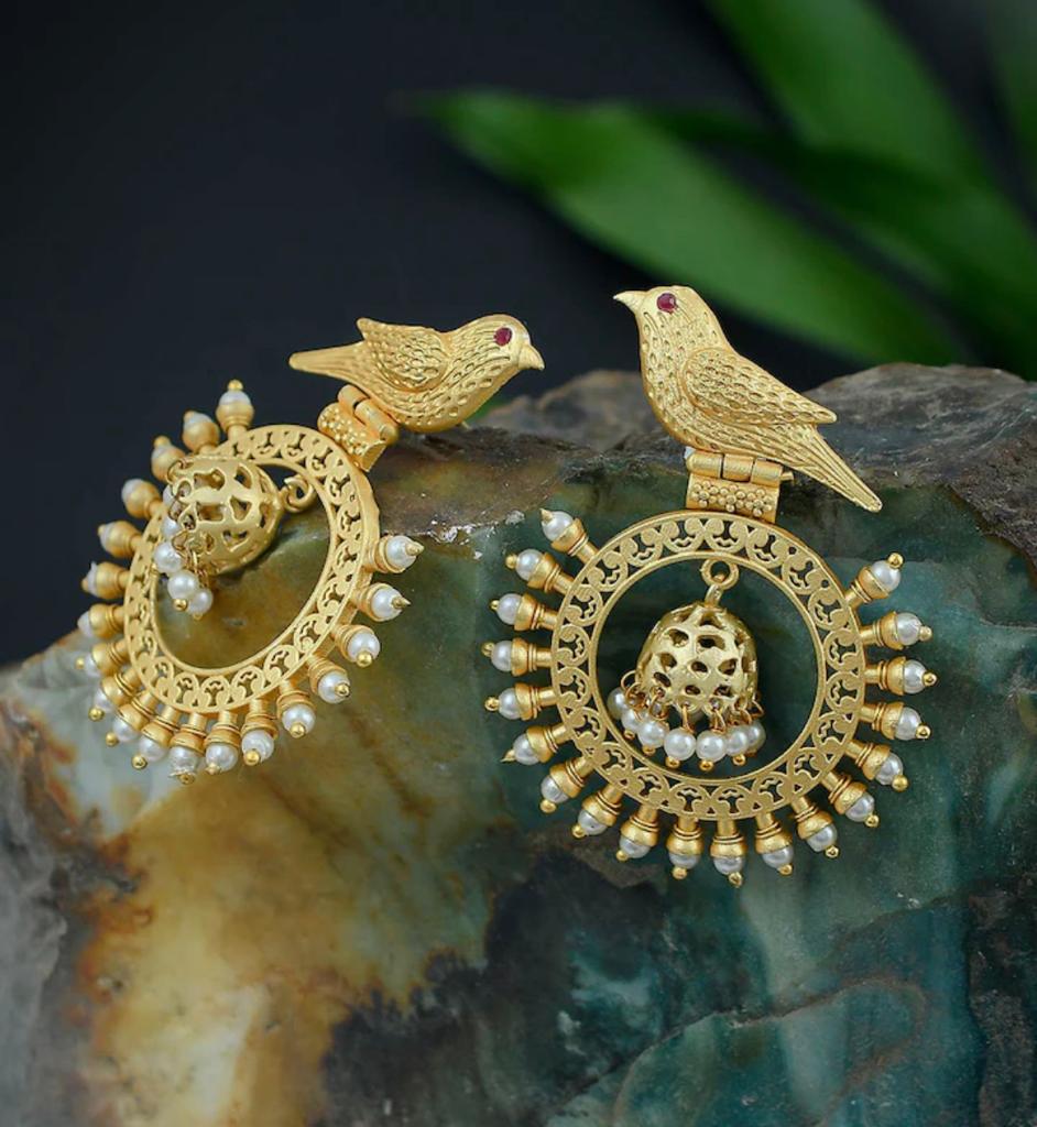 Golden Look Like Earring