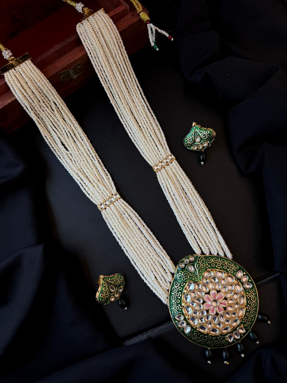 Meenakari Necklace with Earring set