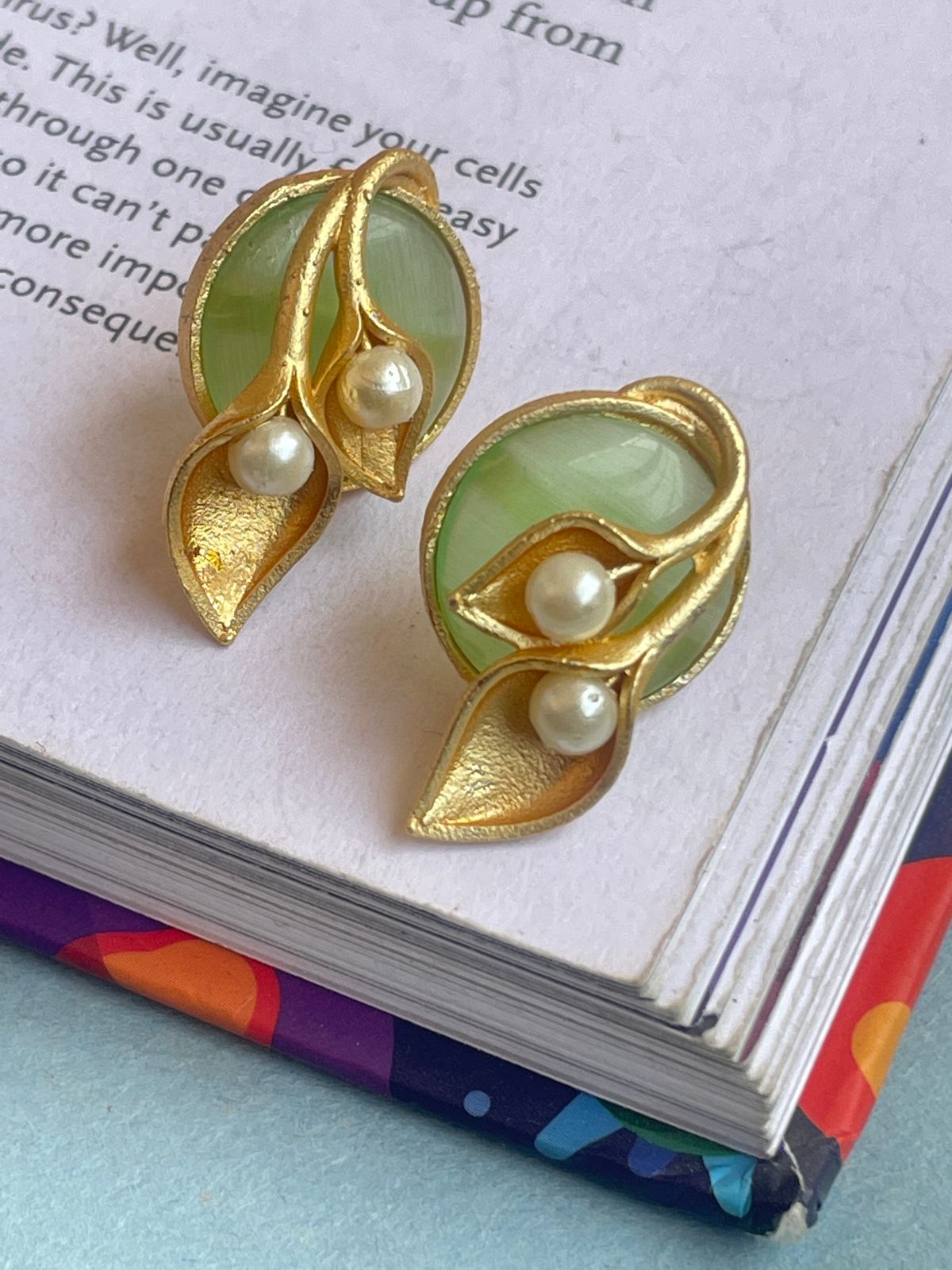 Monalisa Stone Stud Earring