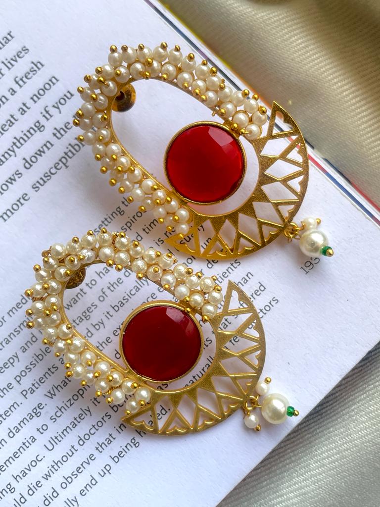 Monalisa Stone Beaded Earring