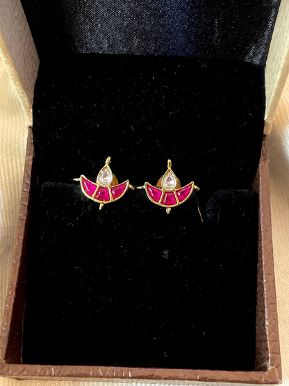Pachi Kundan Small Stud Earring