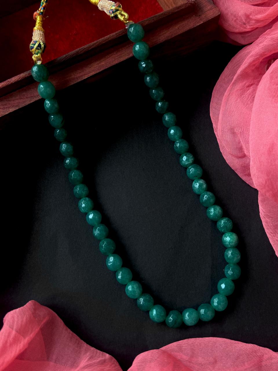 Natural Jade Stone Mala
