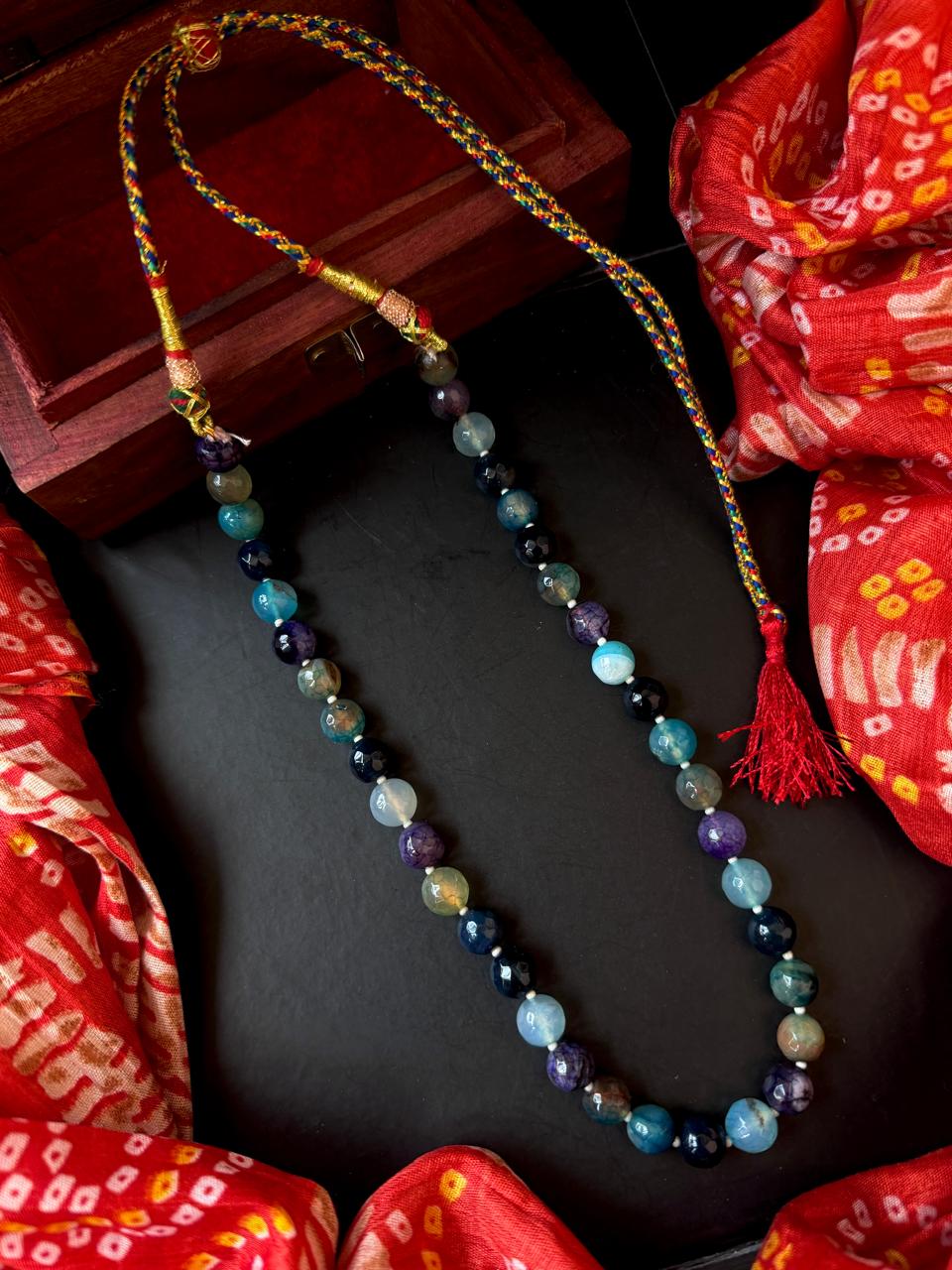 Natural Jade Stone Mala