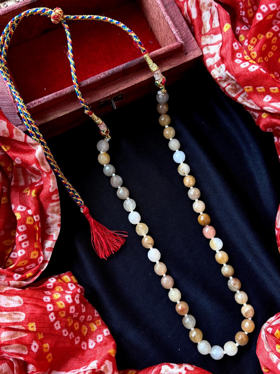 Natural Jade Stone Mala