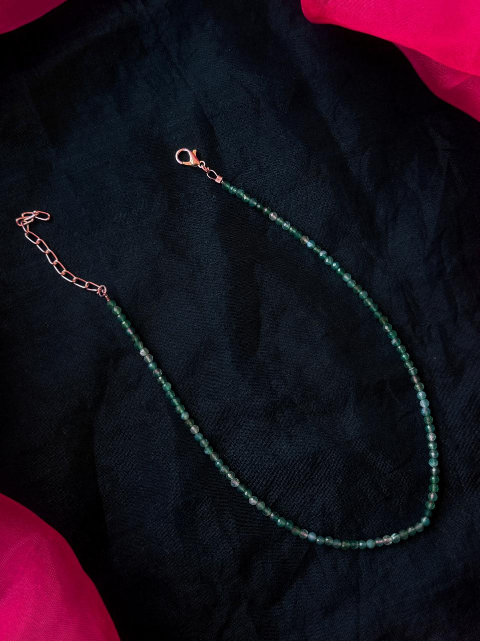 Semi Precious Stones Single Layer Mala