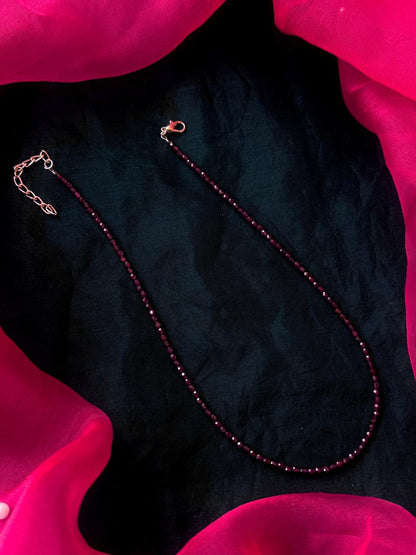 Semi Precious Stones Single Layer Mala