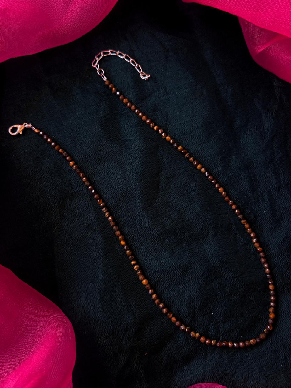 Semi Precious Stones Single Layer Mala