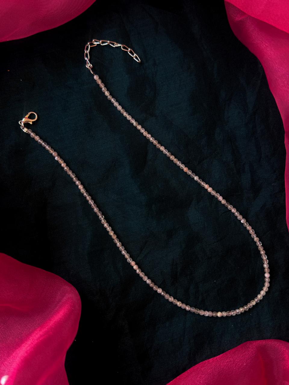 Semi Precious Stones Single Layer Mala