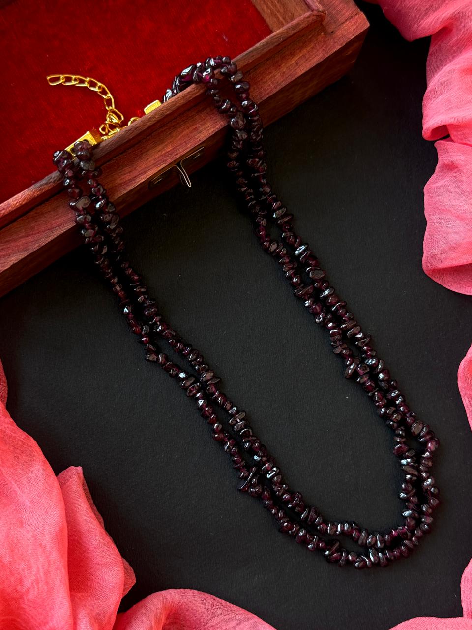 Natural Stones Double Layer Mala