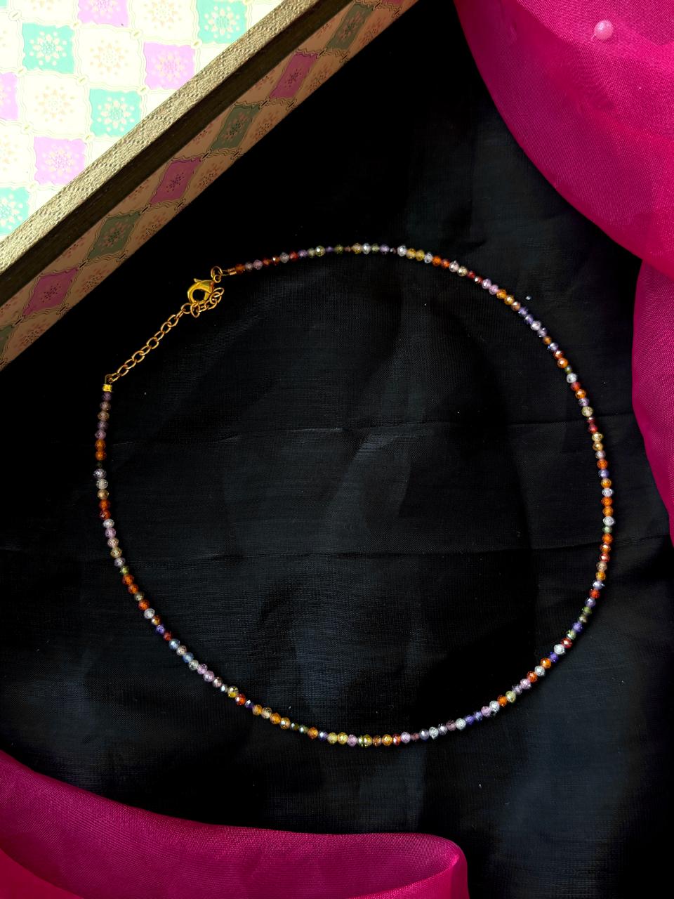 Stone Beads Single Layer Mala