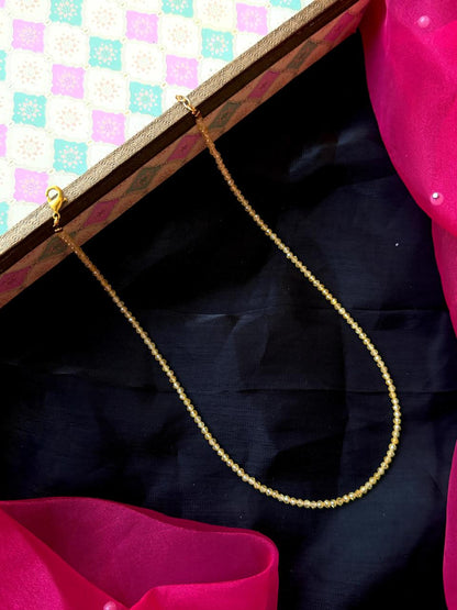 Stone Beads Single Layer Mala