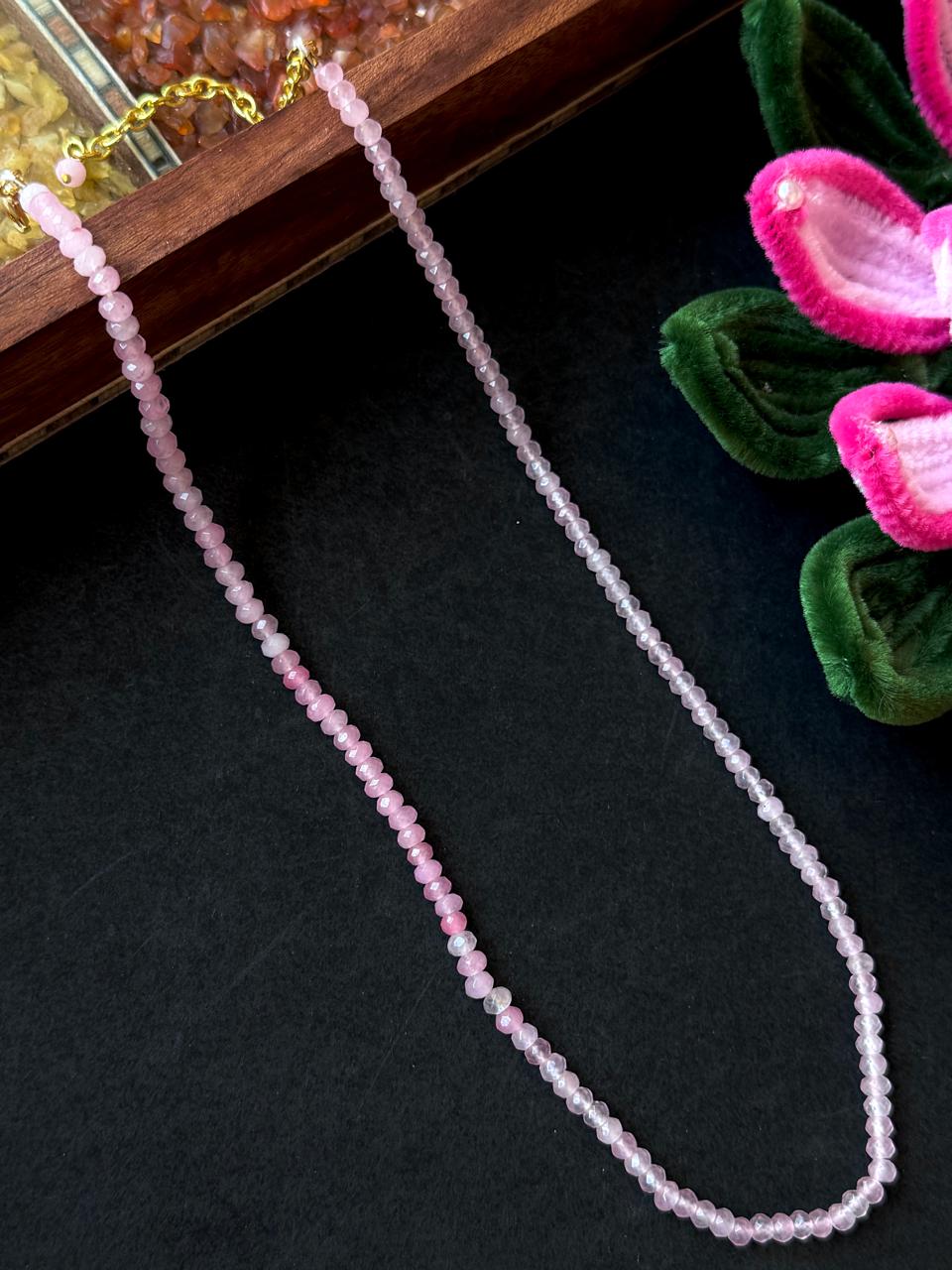 Stone Beads Single Layer Mala