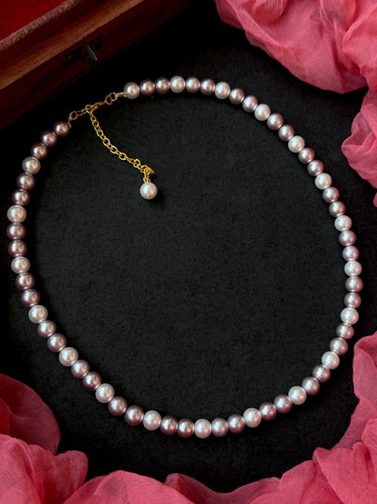Glass Pearl (8 mm) Single Layer Mala