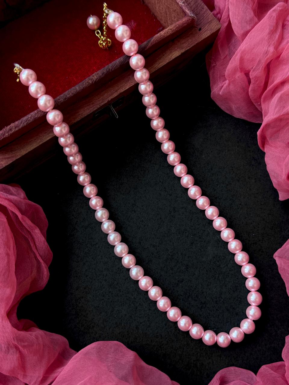 Glass Pearl (8 mm) Single Layer Mala