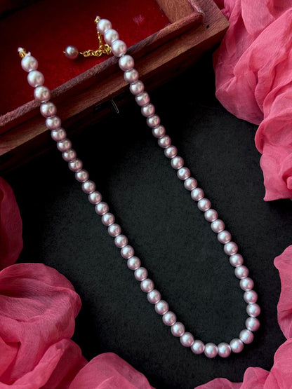 Glass Pearl (8 mm) Single Layer Mala