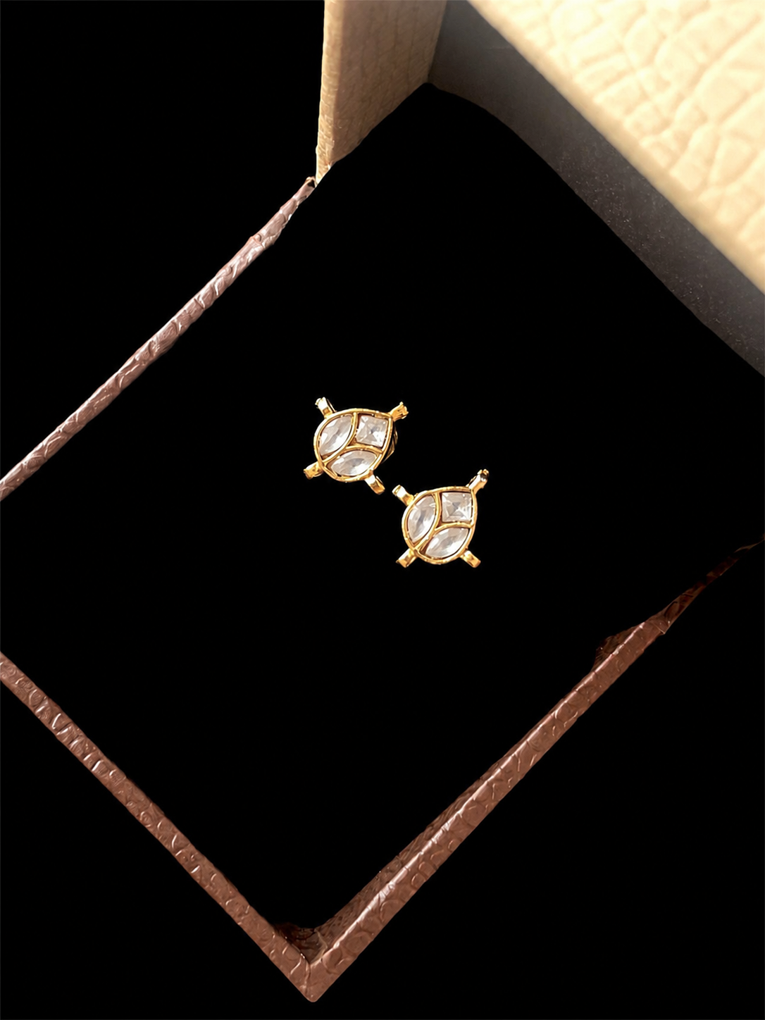 Pachi Kundan small stud Earring