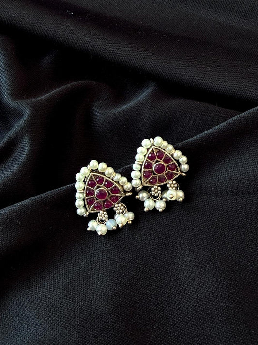 Monalisa Stone Beaded Stud Earring