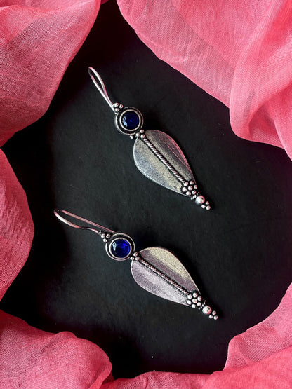 Monalisa Stone Silver Replica Earring