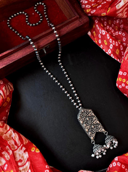 Oxidized Ethnic Necklace