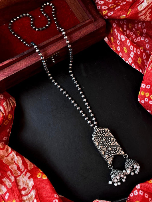 Oxidized Ethnic Necklace