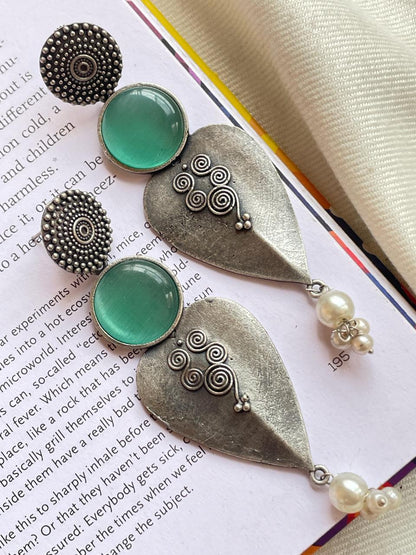 Monalisa Stone Antique Look Earring