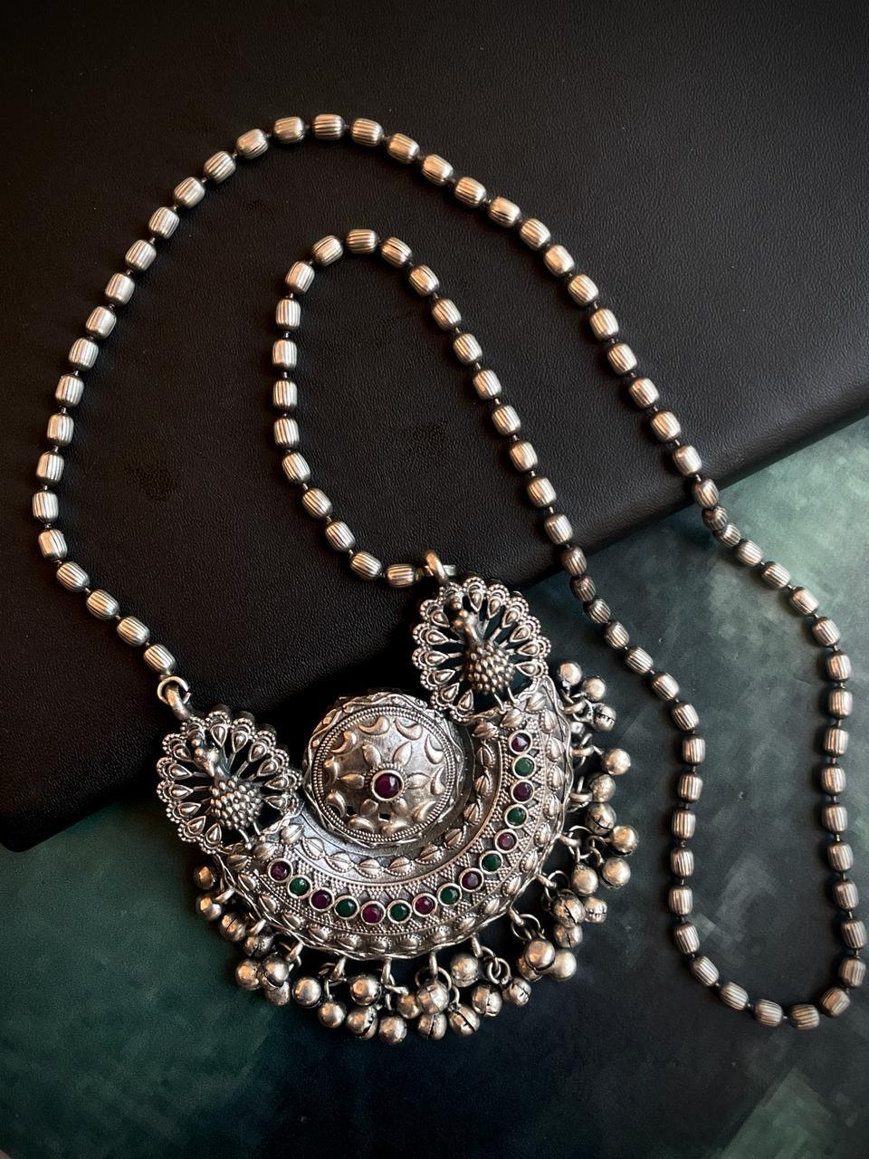 Moon Shape Pendant Necklace