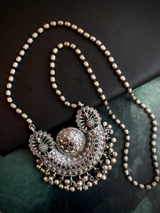 Moon Shape Pendant Necklace