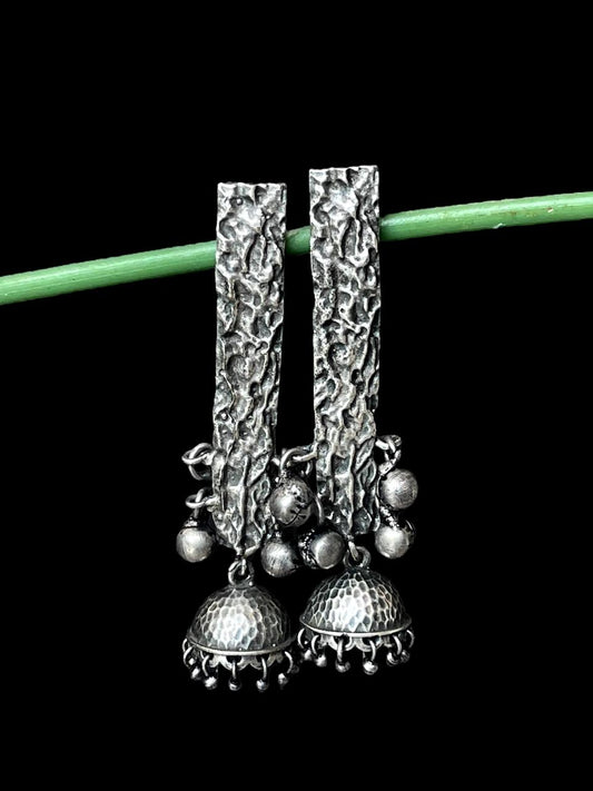 Oxidized Antique look Earring