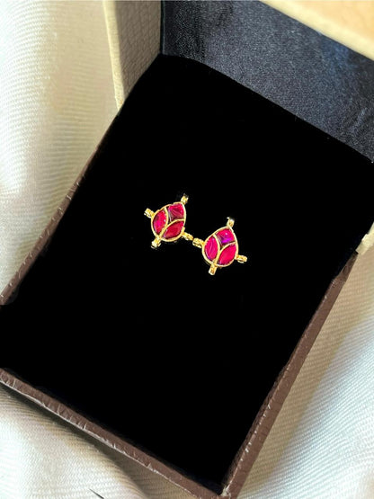 Pachi Kundan small stud Earring