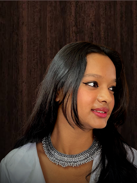 Oxidized Adjustable Choker