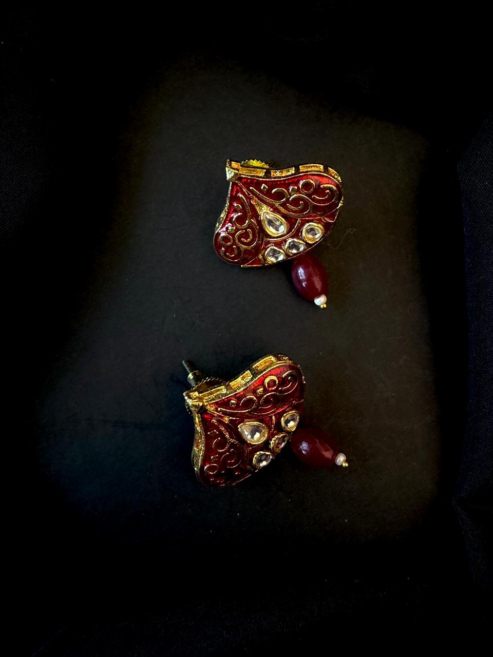Meenakari Necklace with Earring set